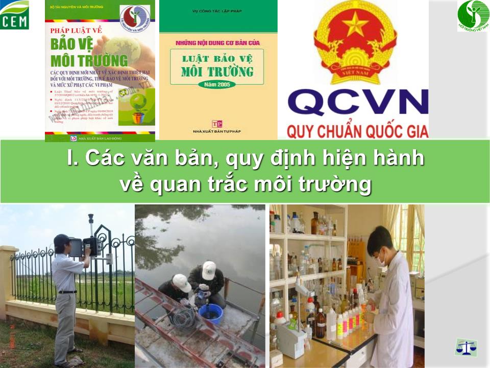 Hệ thống văn bản, quy định liên quan đến hoạt động quan trắc môi trường trang 3