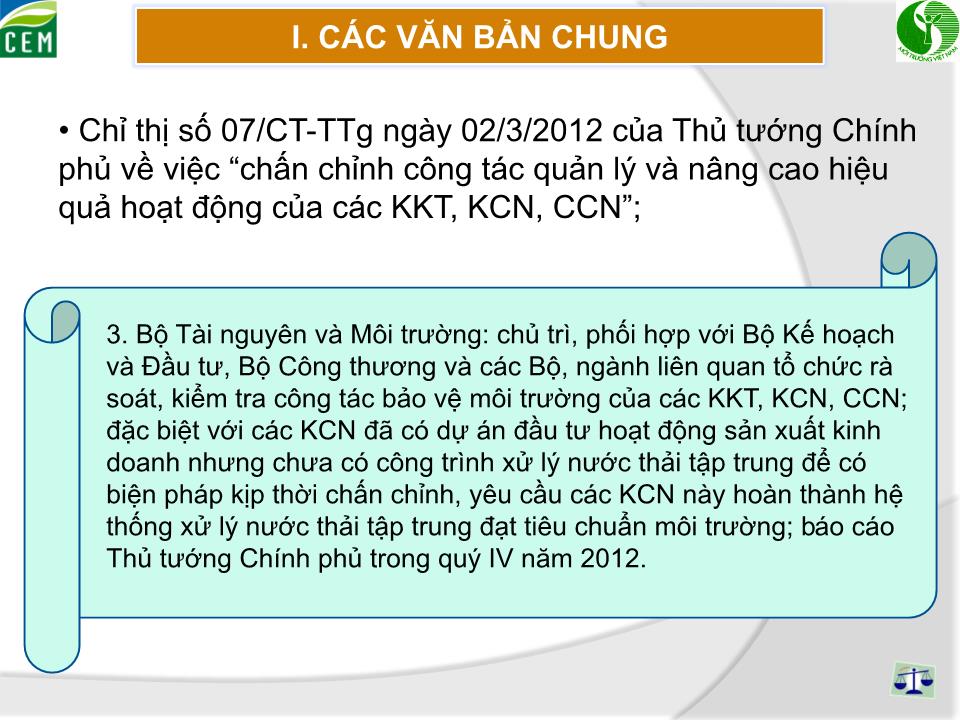 Hệ thống văn bản, quy định liên quan đến hoạt động quan trắc môi trường trang 5