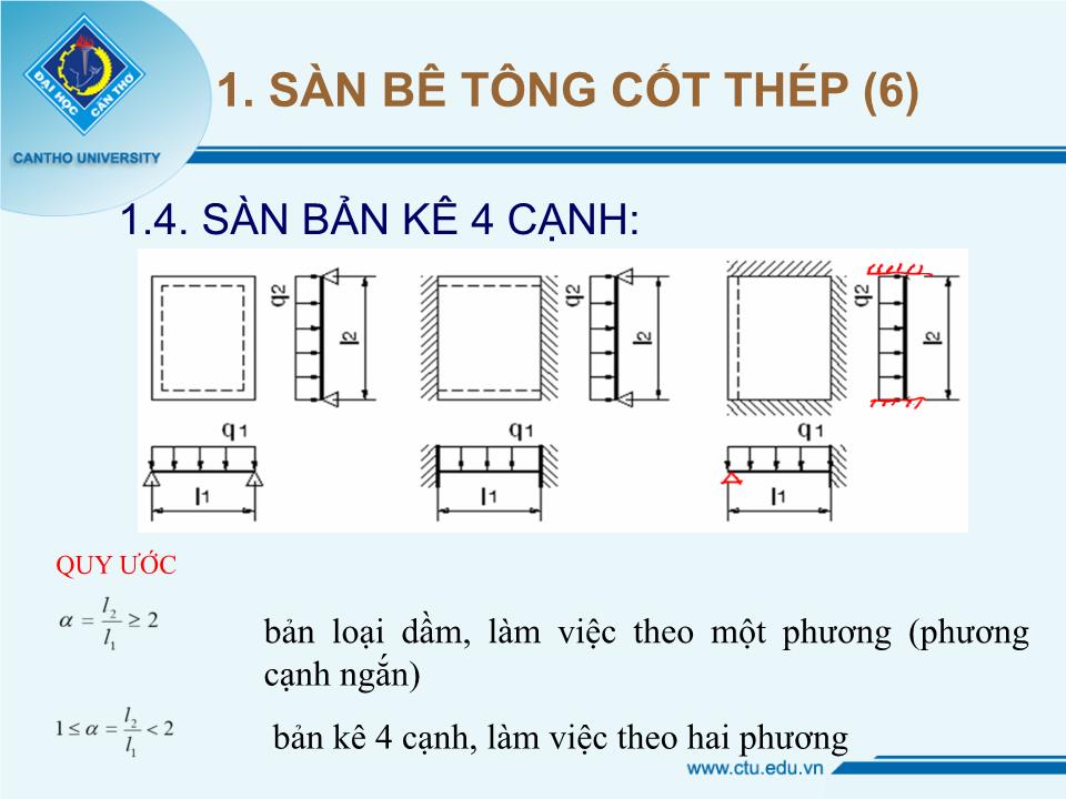 Bài giảng Bê tổng cốt thép 2 - Kết cấu nhà dân dụng trang 8