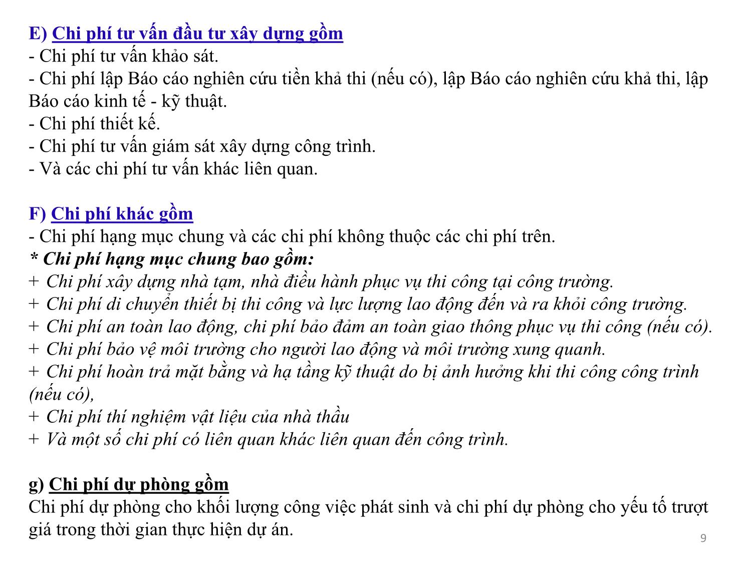 Bài giảng Hướng dẫn đọc bản vẽ, đo bốc khối lượng lập dự toán, dự thầu trang 9