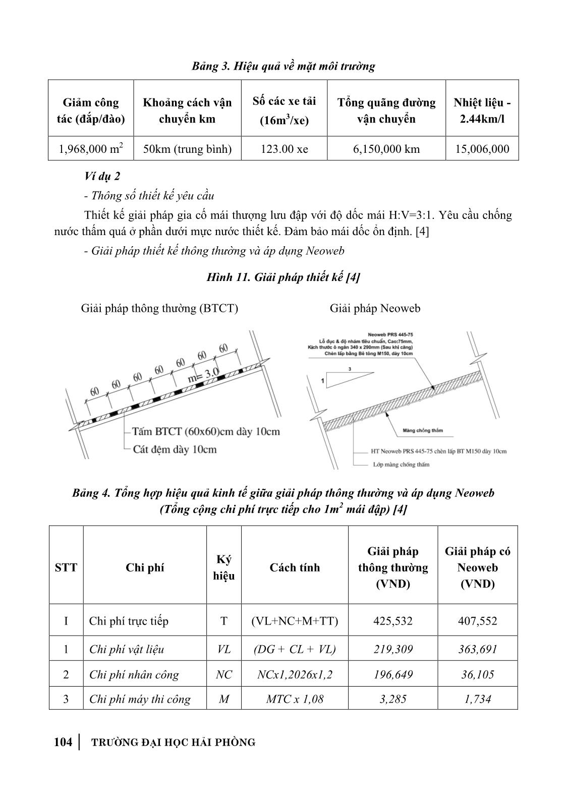 Hệ thống ô ngăn hình mạng Neoweb trong công nghệ gia cố nền đất các công trình giao thông và thủy lợi trang 8