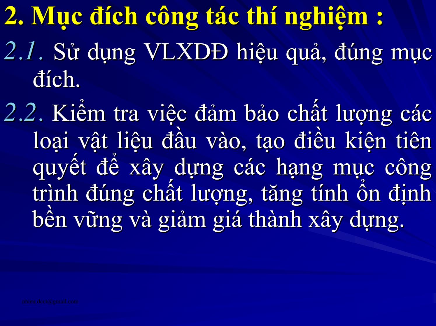 Tập bài  giảng Thí nghiệm đường ô tô trang 9