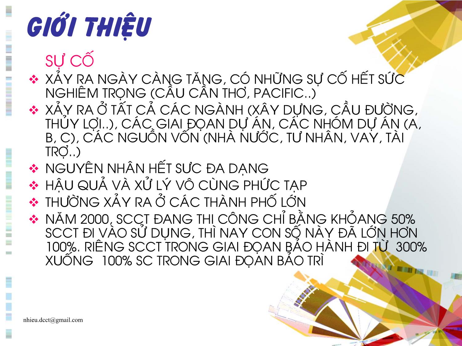 Bài giảng Sự cố công trình xây dựng trang 5