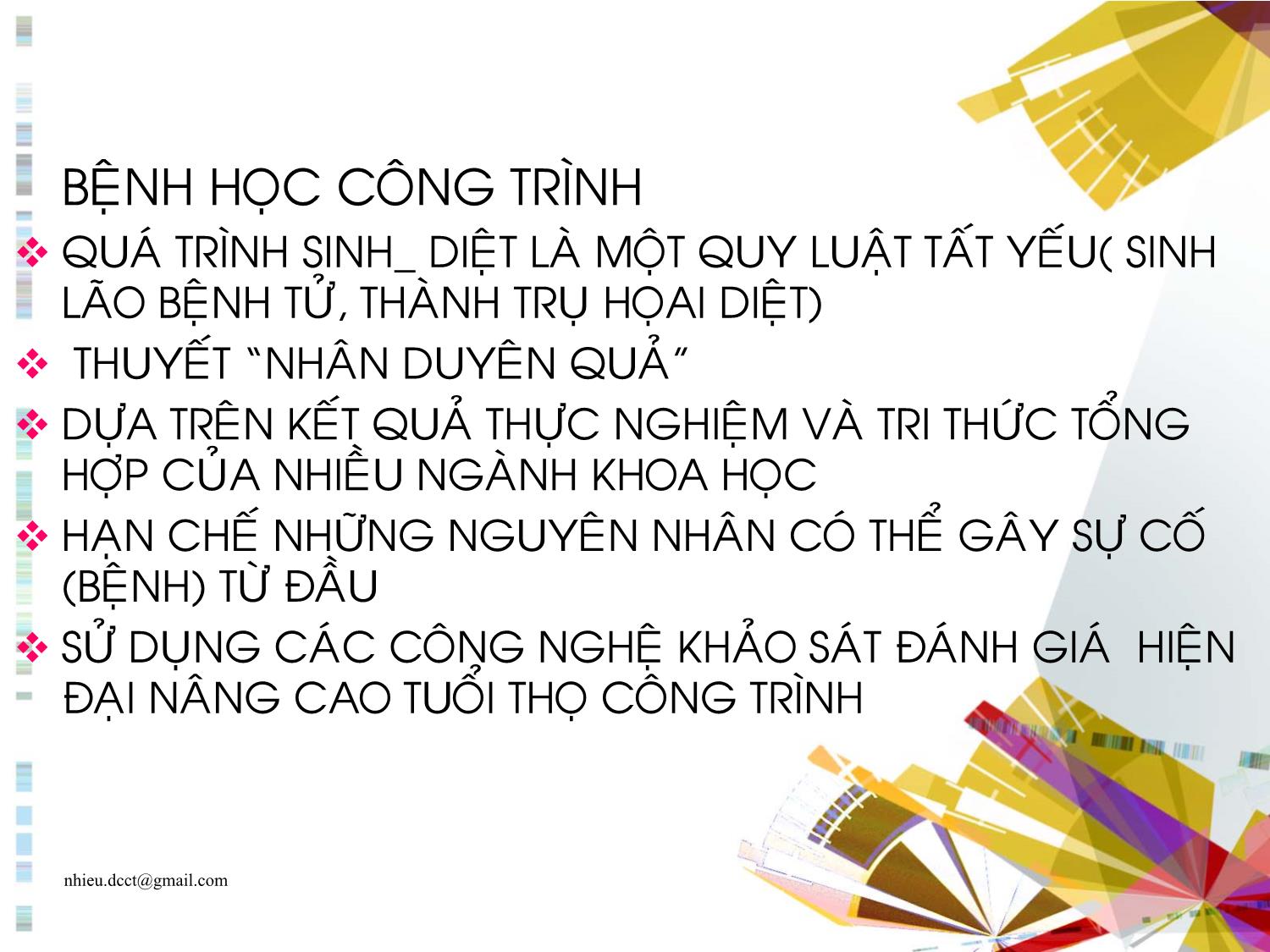 Bài giảng Sự cố công trình xây dựng trang 9