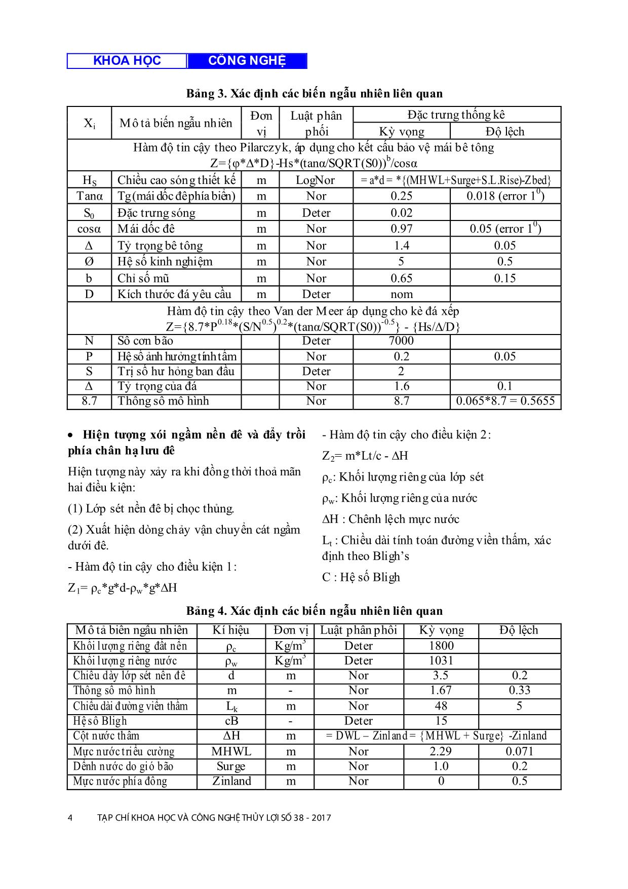 Nghiên cứu đánh giá mức độ an toàn đê, kè biển tỉnh Nam Định theo phương pháp phân tích hàm thứ cấp - AHP trang 4