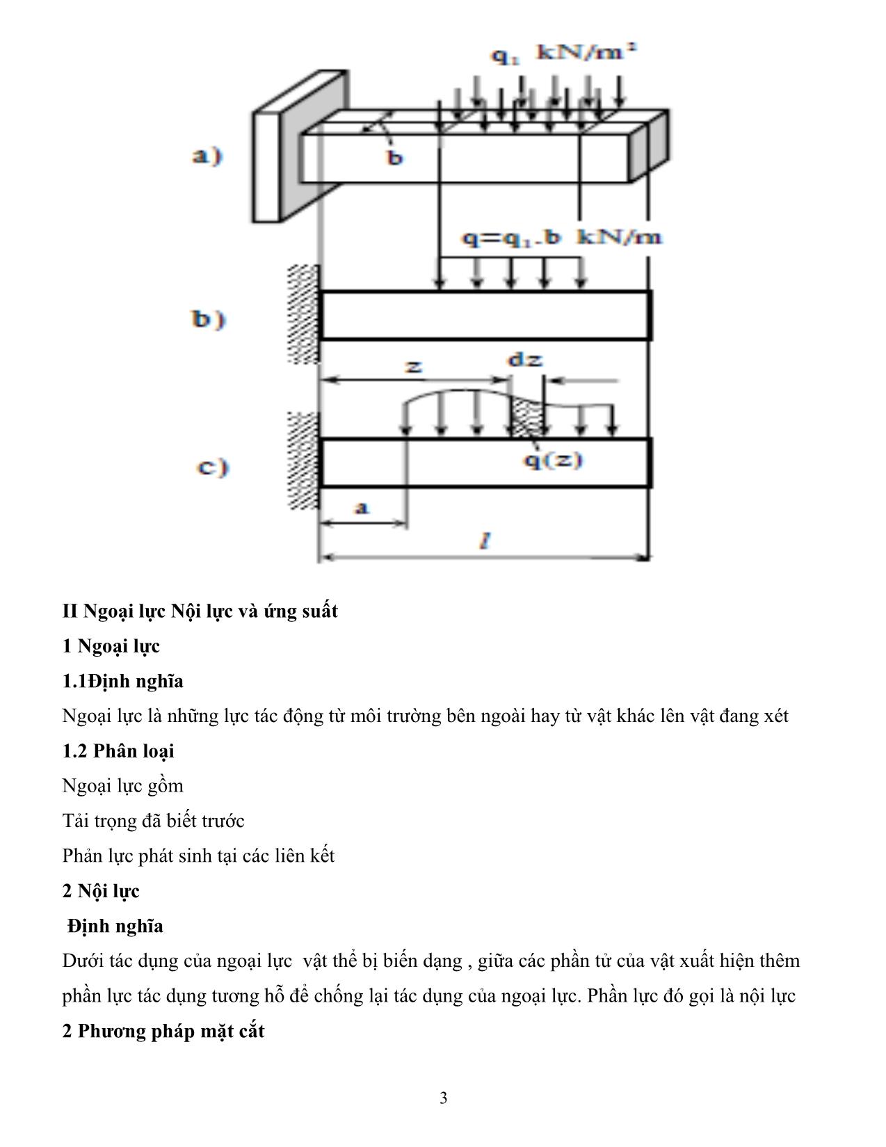 Bài giảng Sức bển vật liệu trang 3