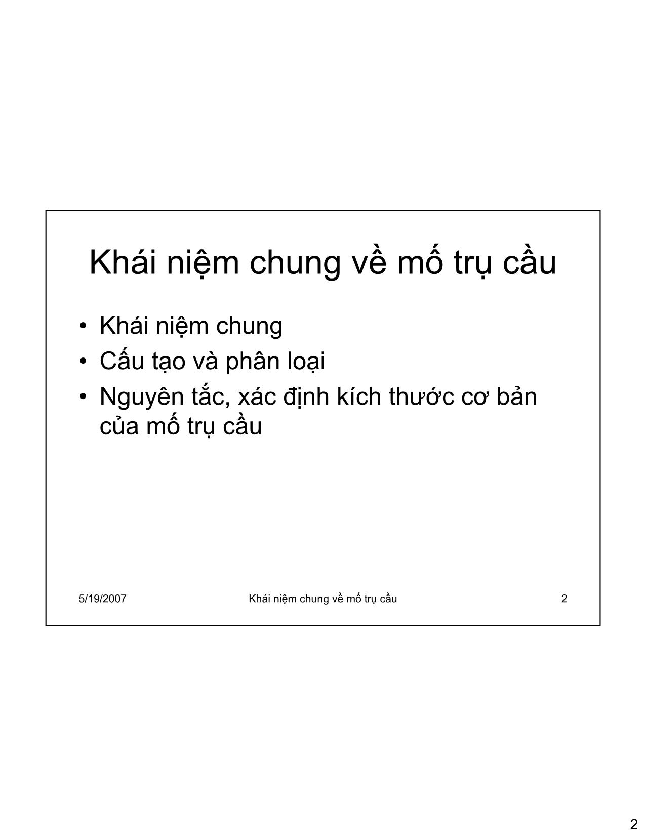 Bài giảng Mố trụ cầu trang 10