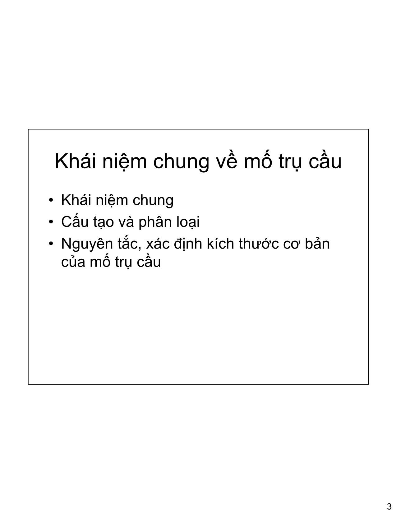 Bài giảng Mố trụ cầu trang 3