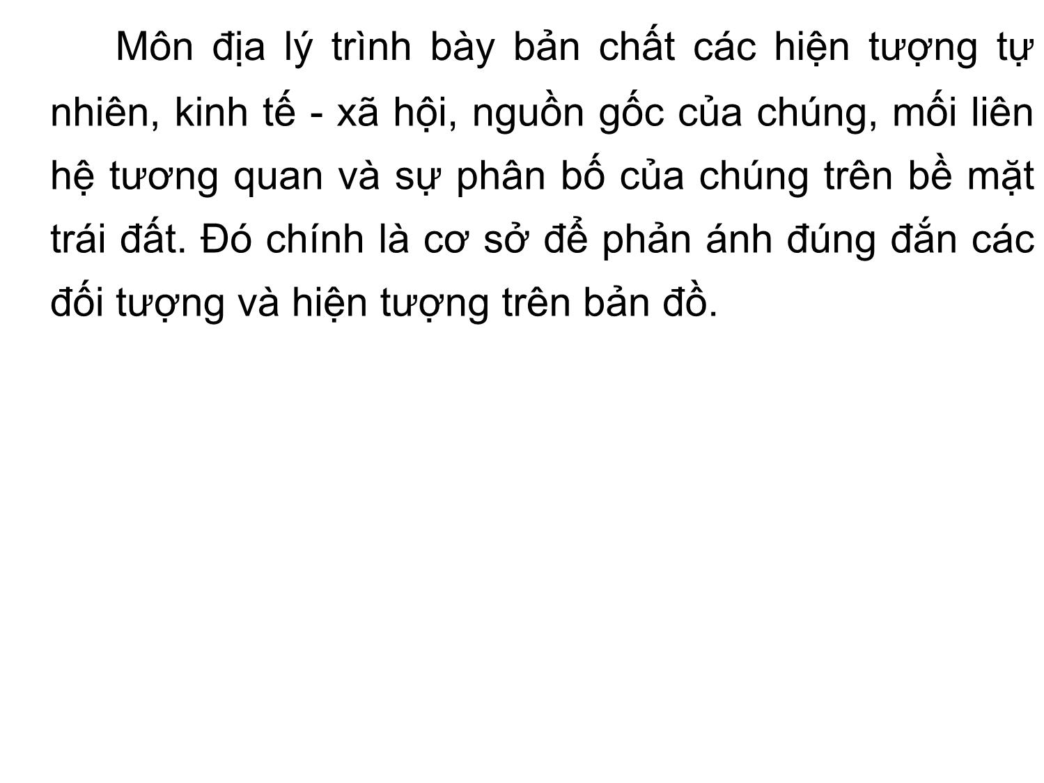 Bài giảng Bản đồ địa chính - Chương 1: Những khái niệm cơ bản về bản đồ trang 6