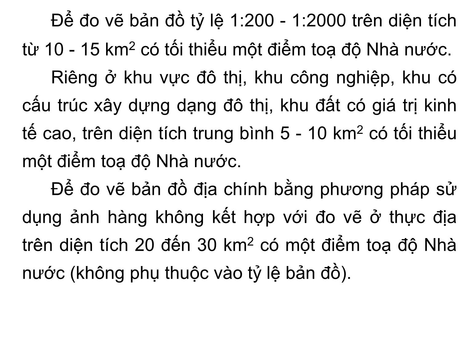 Bài giảng Bản đồ địa chính - Chương 2: Cơ sở toán học của bản đồ địa chính trang 3