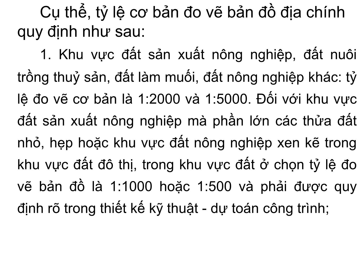 Bài giảng Bản đồ địa chính - Chương 2: Cơ sở toán học của bản đồ địa chính trang 8