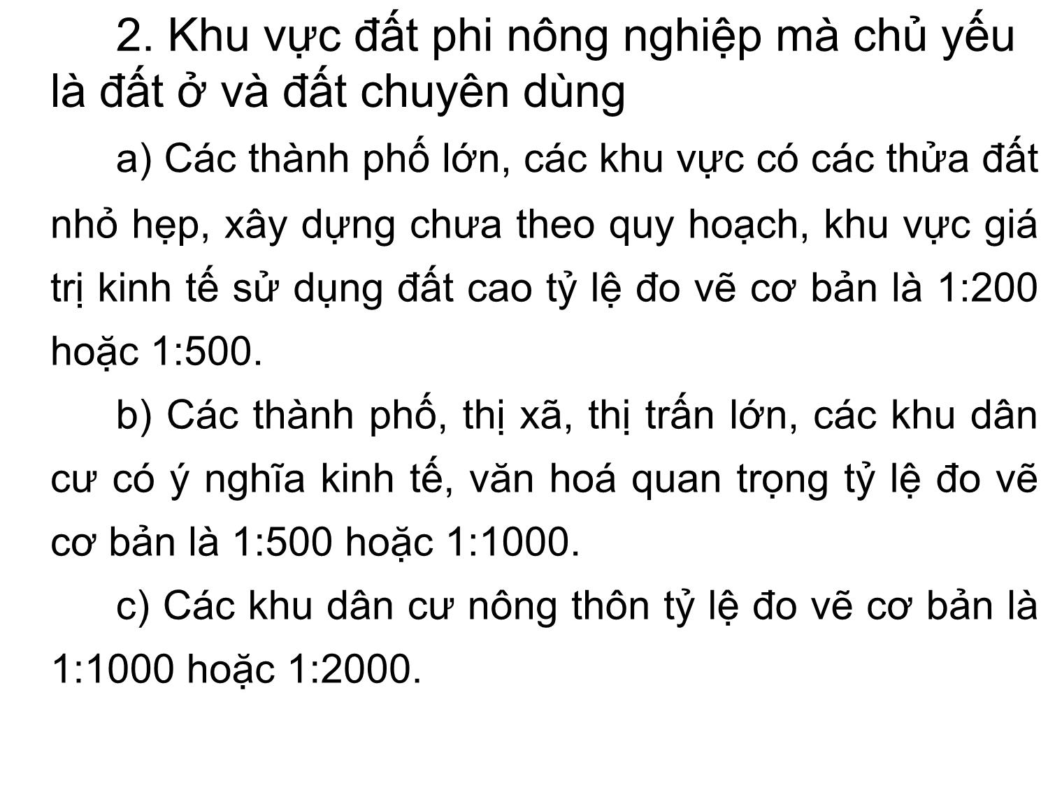 Bài giảng Bản đồ địa chính - Chương 2: Cơ sở toán học của bản đồ địa chính trang 9