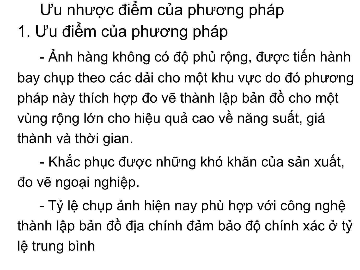 Bài giảng Bản đồ địa chính - Chương 3: Công nghệ thành lập bản đồ địa chính trang 10