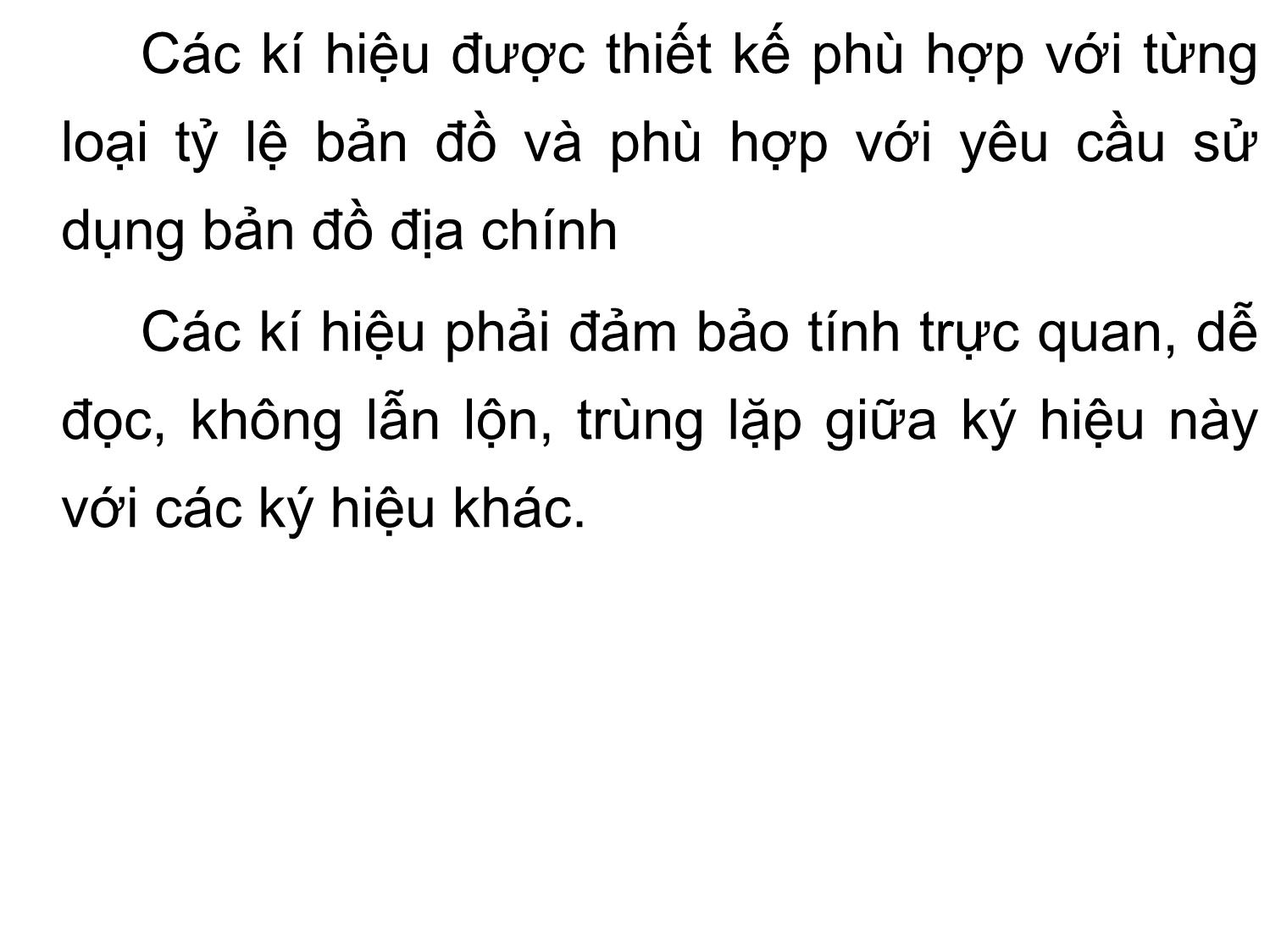 Bài giảng Bản đồ địa chính - Chương 4: Trình bày bản đồ địa chính trang 2