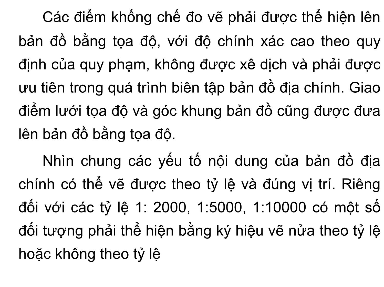 Bài giảng Bản đồ địa chính - Chương 4: Trình bày bản đồ địa chính trang 8