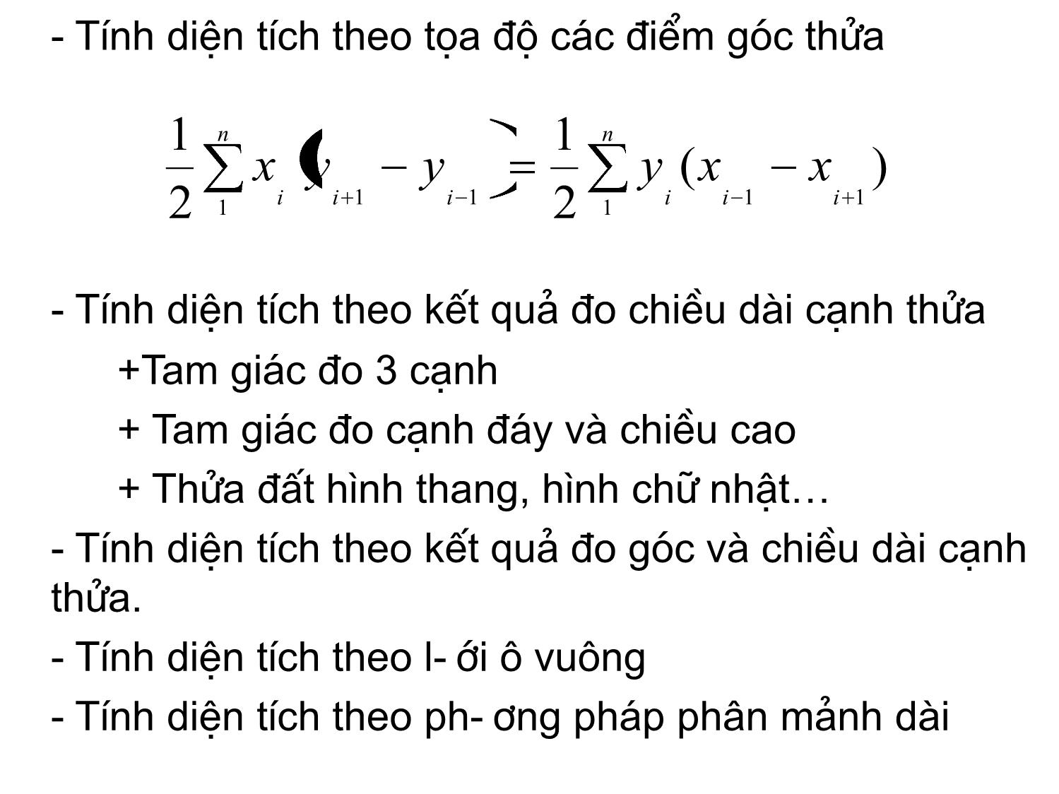 Bài giảng Bản đồ địa chính - Chương 5: Sử dụng và bảo quản bản đồ địa chính trang 8