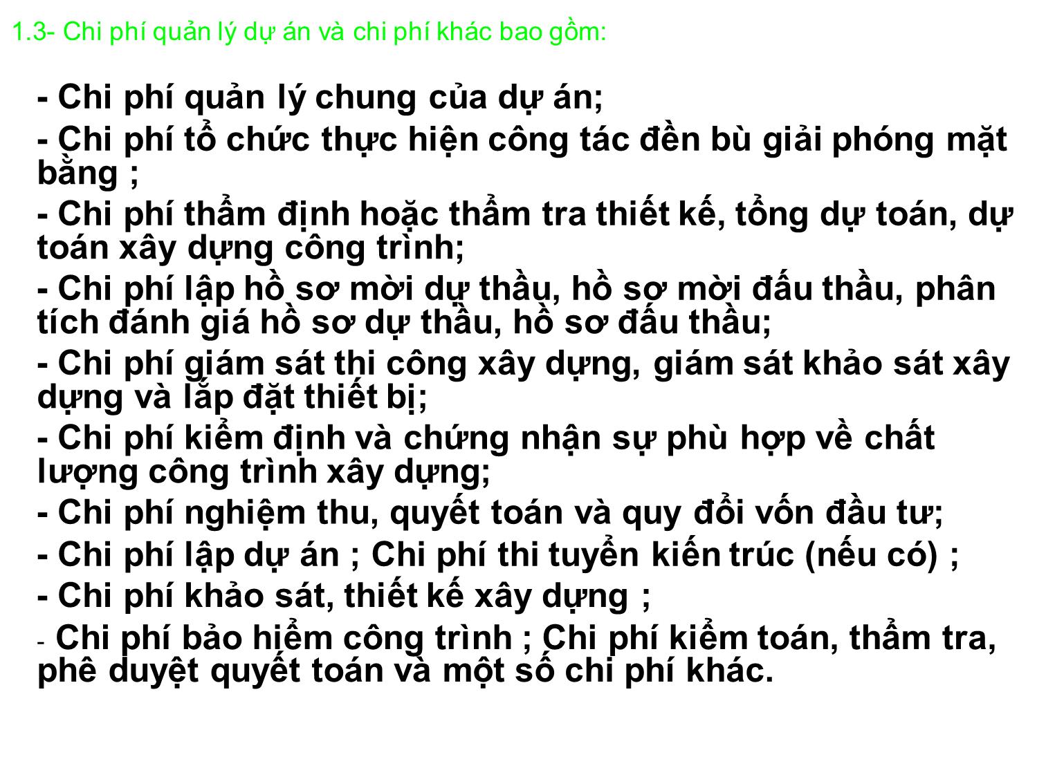 Bài giảng Dự toán xây dựng - Nguyễn Đăng Khoa trang 5