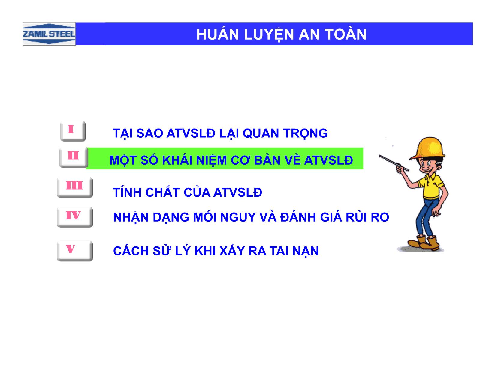 Huấn luyện an toàn lao động cho Cán bộ, nhân viên trang 6