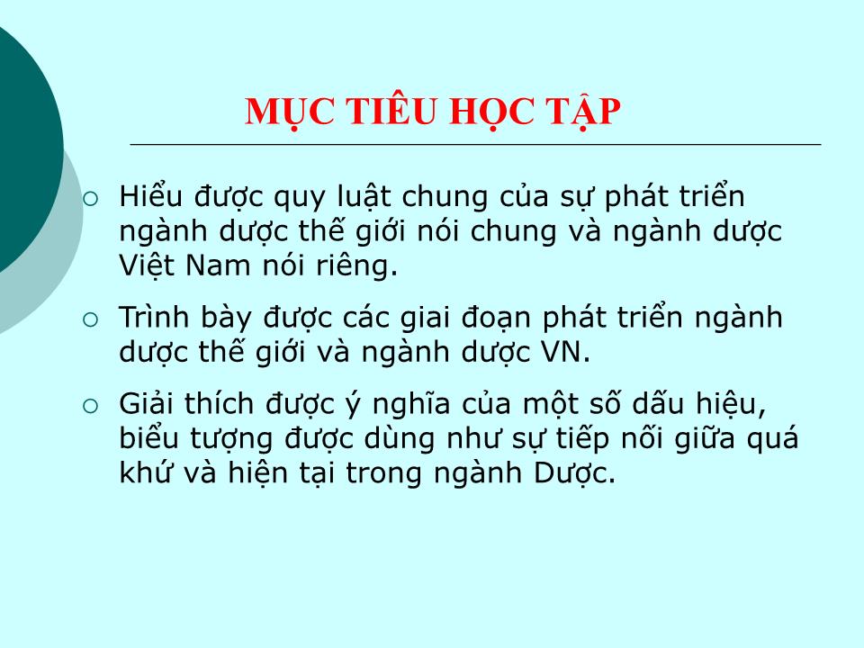 Bài giảng Lịch sử ngành dược trang 2