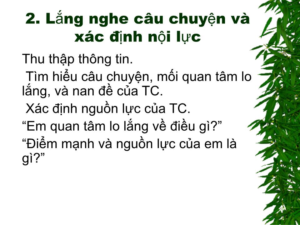 Bài giảng Tiến trình tham vấn trang 7