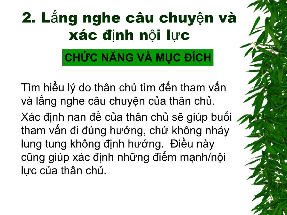 Bài giảng Tiến trình tham vấn trang 8