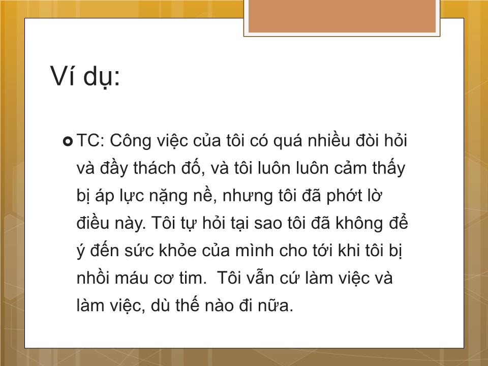 Bài giảng Tham vấn tâm lý - Kỹ năng phản hồi ý nghĩa và giải thích trang 9