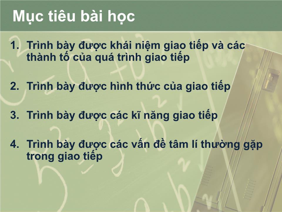 Bài giảng Tâm lý học - Bài 6: Tâm lý trong giao tiếp trang 2