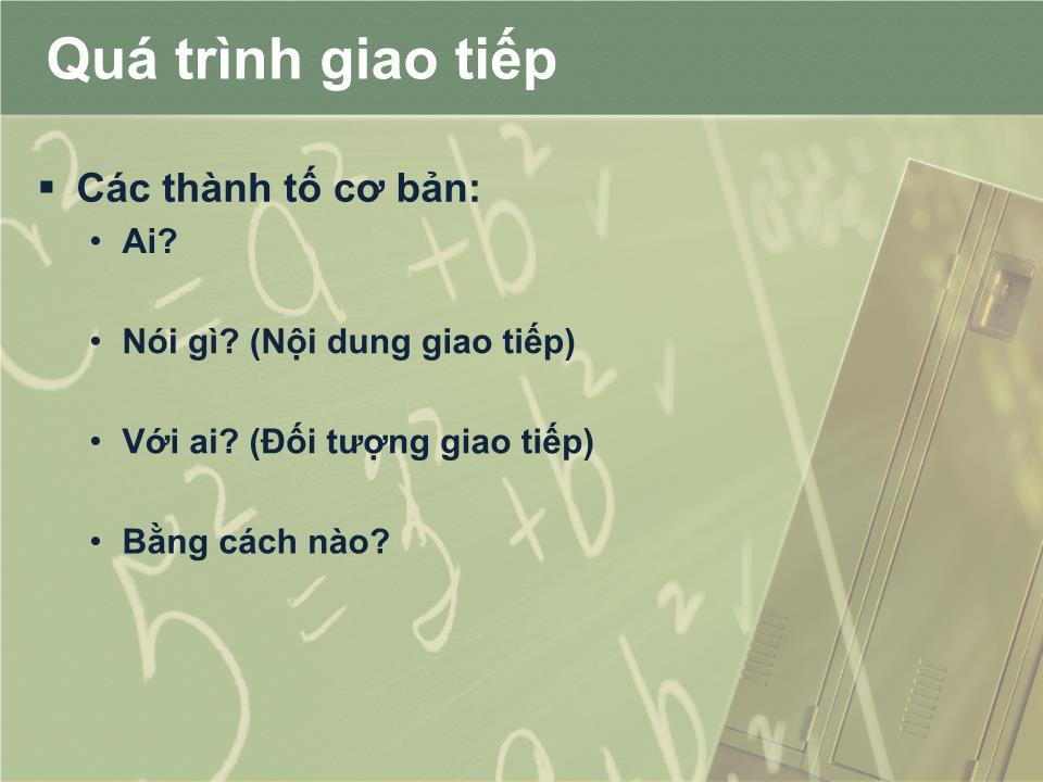 Bài giảng Tâm lý học - Bài 6: Tâm lý trong giao tiếp trang 5