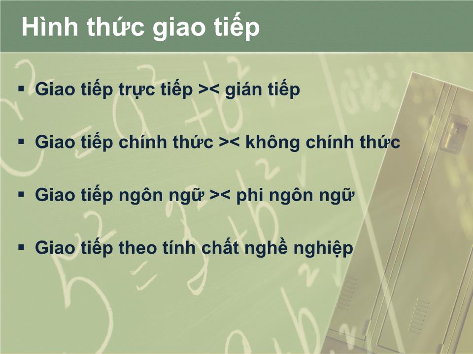 Bài giảng Tâm lý học - Bài 6: Tâm lý trong giao tiếp trang 9