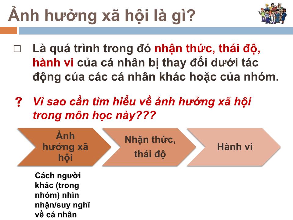 Bài giảng Tâm lý học sức khỏe - Bài 3: Ảnh hưởng xã hội và sức khỏe trang 3