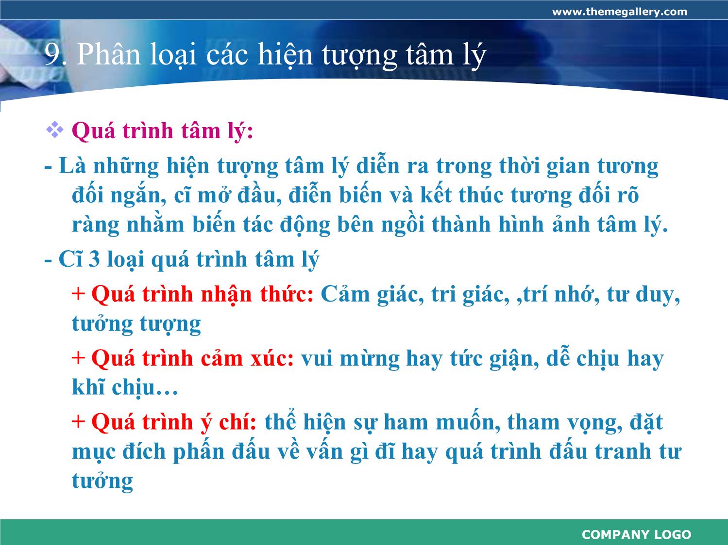 Bài giảng Đại cương về tâm lý và tâm lý học trang 6