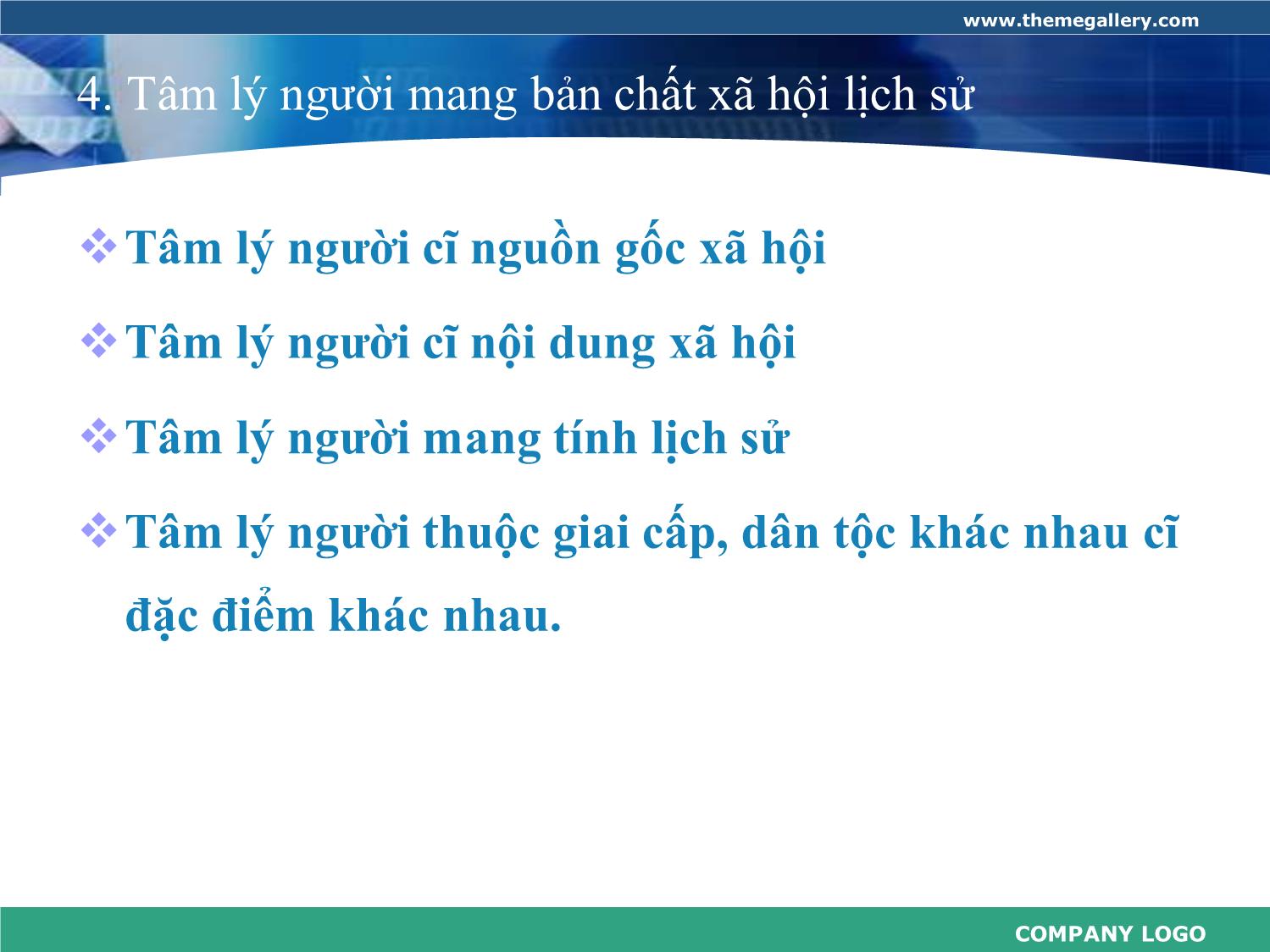 Bài giảng Đại cương về tâm lý và tâm lý học trang 9