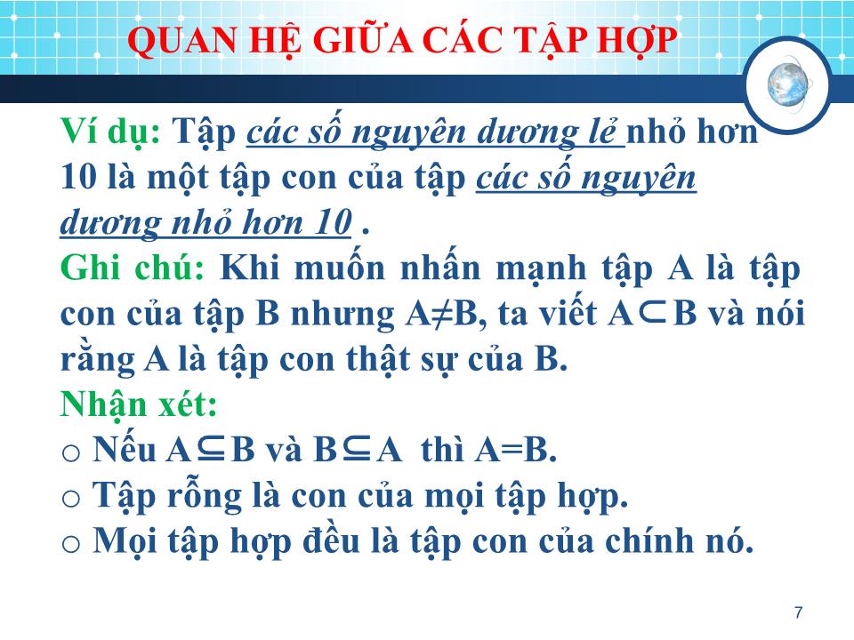 Bài giảng Toán rời rạc - Chương II: Các phương pháp đếm trang 7