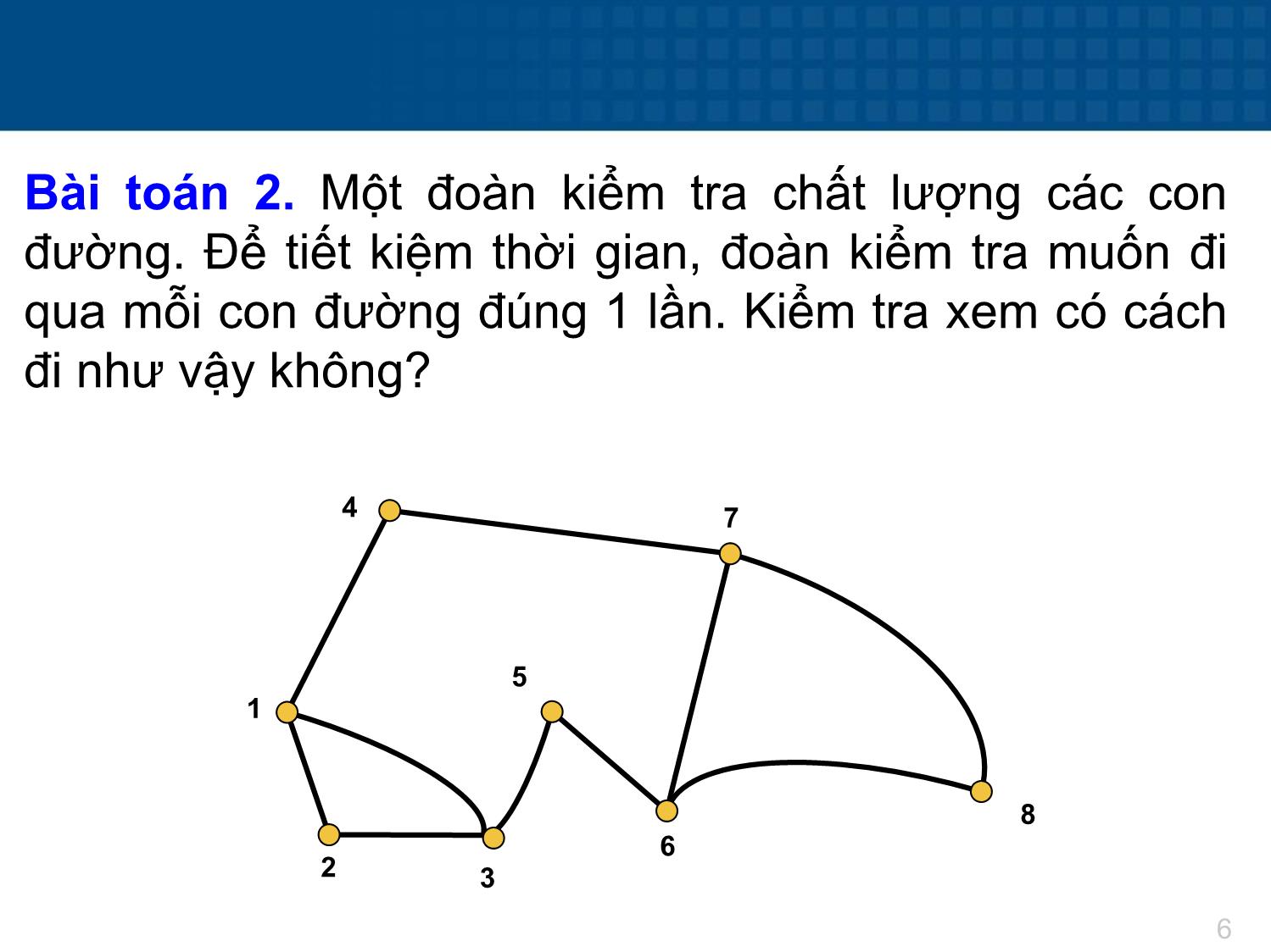 Bài giảng Toán tổ hợp - Chương 4: Đại cương về đồ thị trang 6