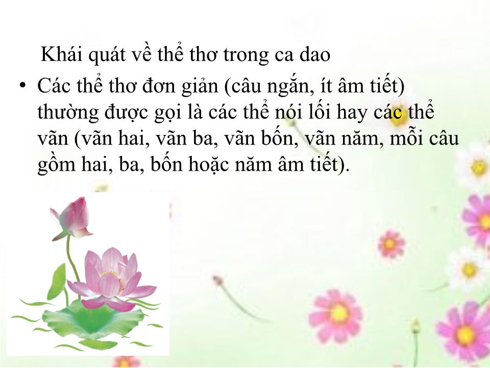 Đề tài Tìm hiểu về Thể thơ trong ca dao trang 4