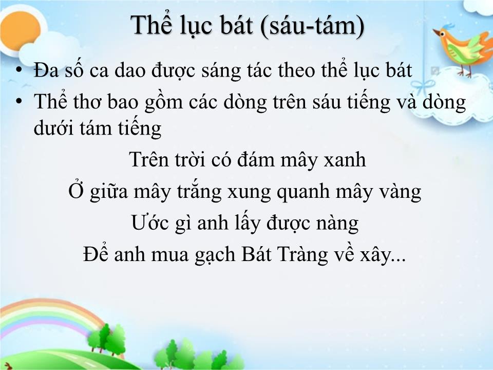 Đề tài Tìm hiểu về Thể thơ trong ca dao trang 6