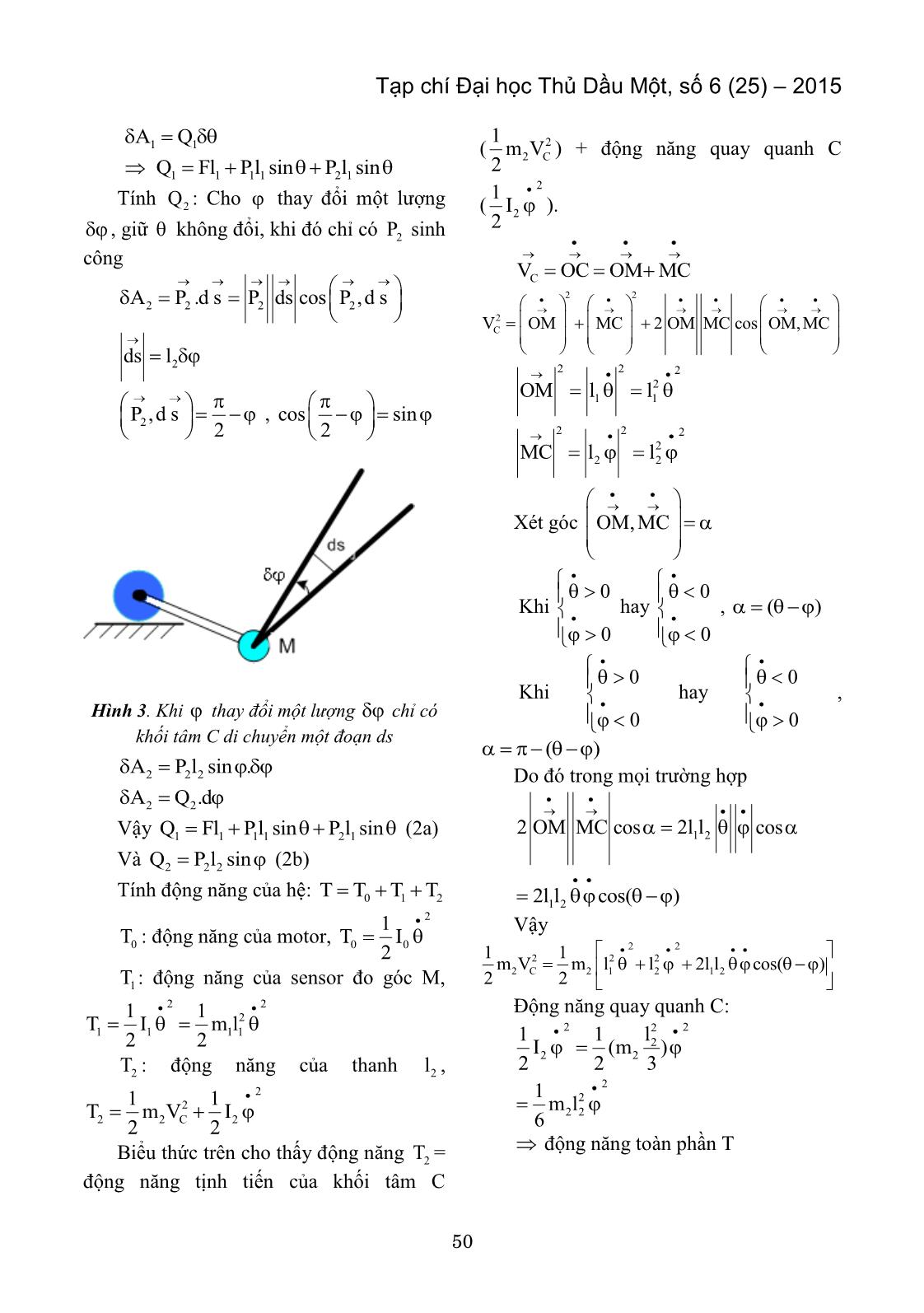 Xây dựng mô hình con lắc ngược dạng quay trên Simulink của Matlab trang 3