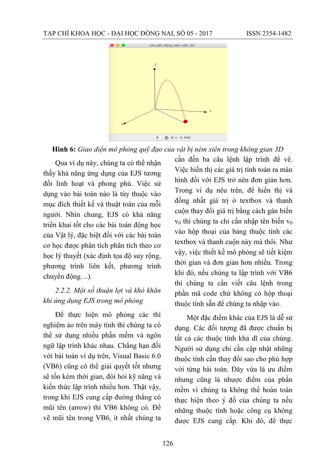 Thí nghiệm vật lý ảo với Easy Java Simulation trang 7