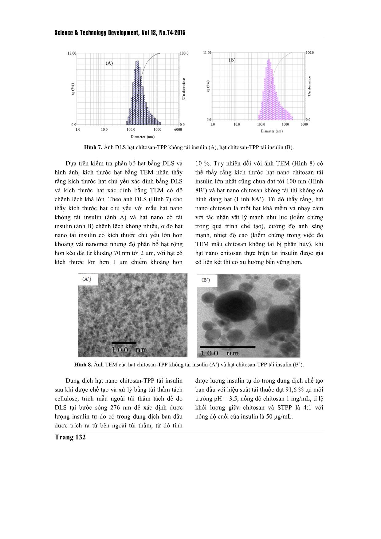 Chế tạo hạt nano chitosan-TPP tải insulin bằng phương pháp tạo gel ion trang 8