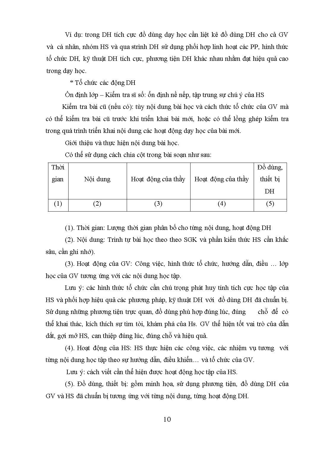 Đề tài Lập và đánh giá kế hoạch bài học trong dạy học Mỹ thuật trang 10