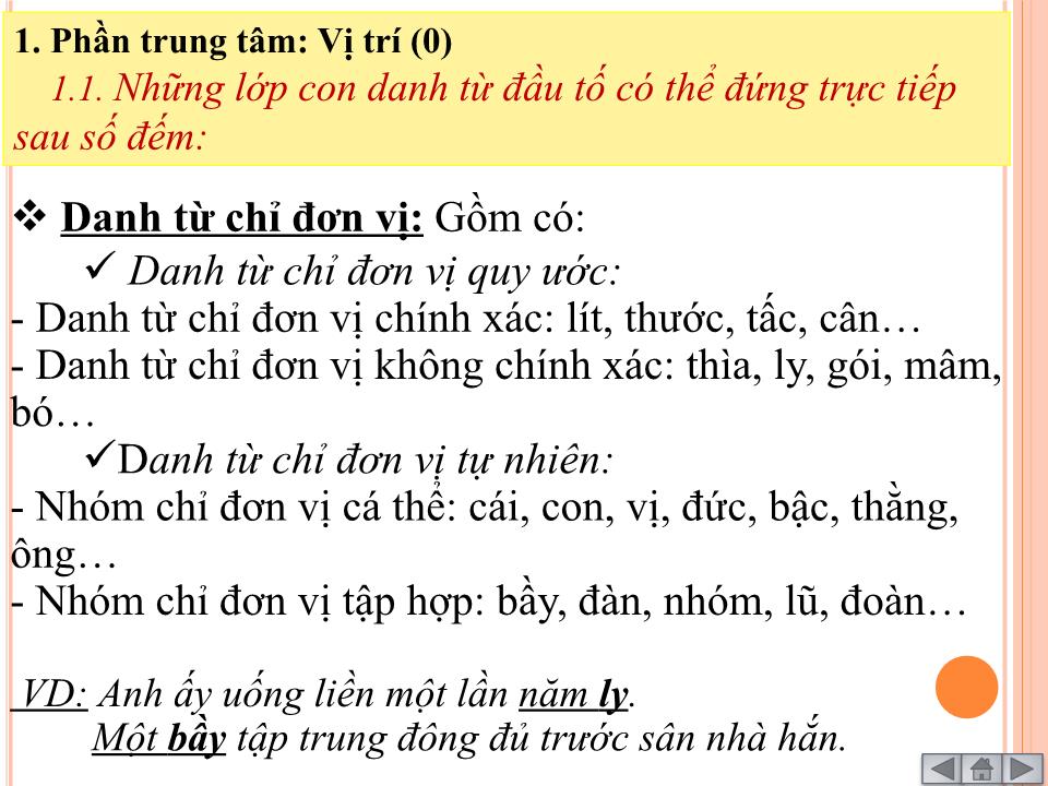 Đề tài Ngữ pháp và ngữ pháp văn bản - Cụm danh từ trang 7