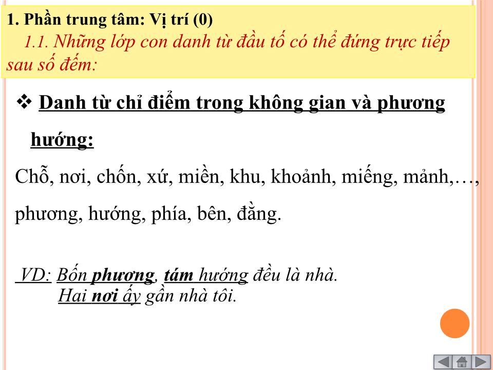 Đề tài Ngữ pháp và ngữ pháp văn bản - Cụm danh từ trang 9