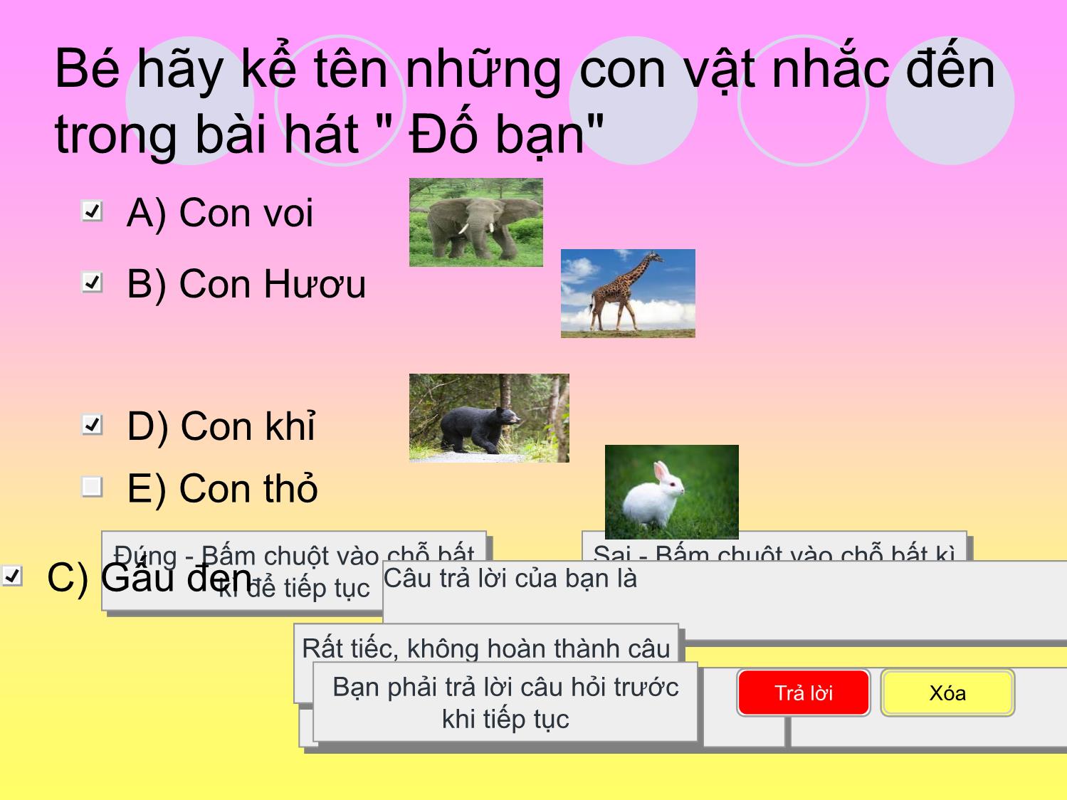 Bài giảng Mầm non Lớp Lá - Chủ đề: Thế giới động vật - Nguyễn Thị Hải trang 4