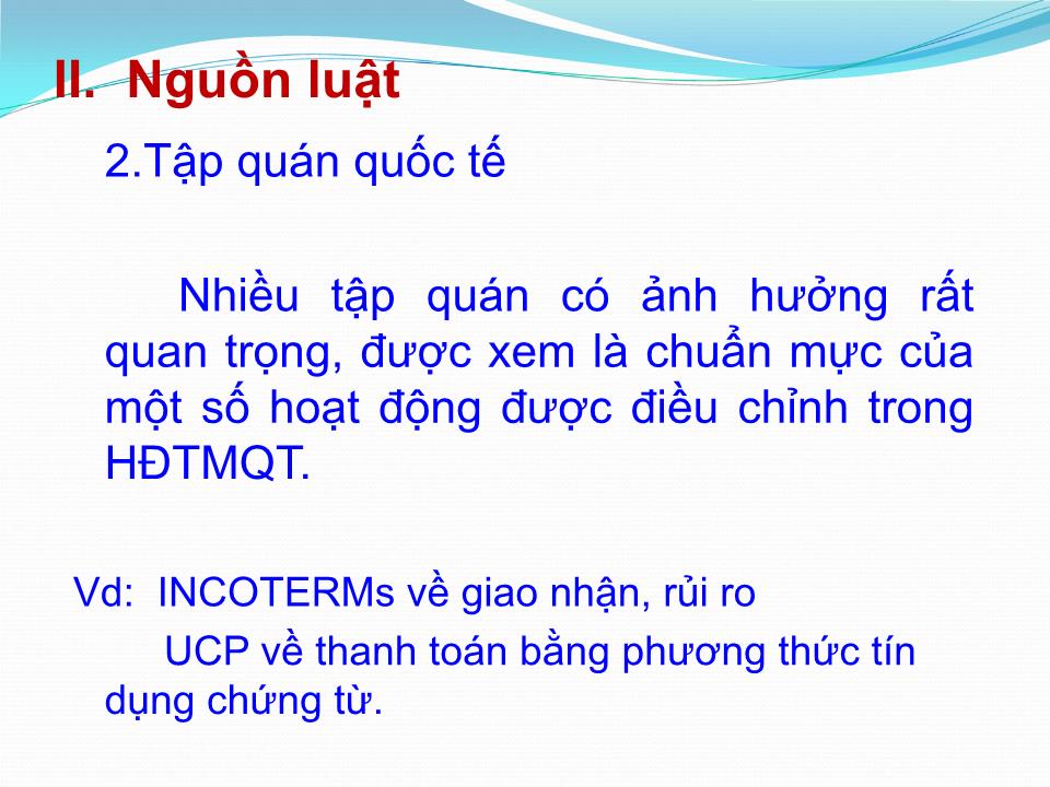 Bài giảng Hợp đồng thương mại quốc tế trang 8