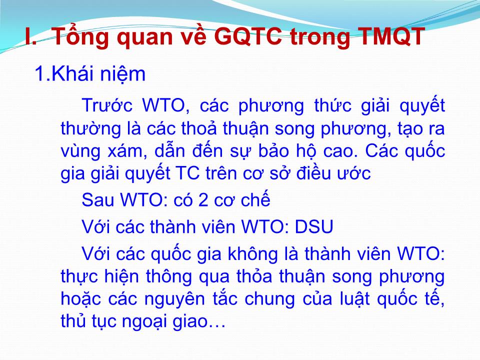 Bài giảng Giải quyết tranh chấp trang 4