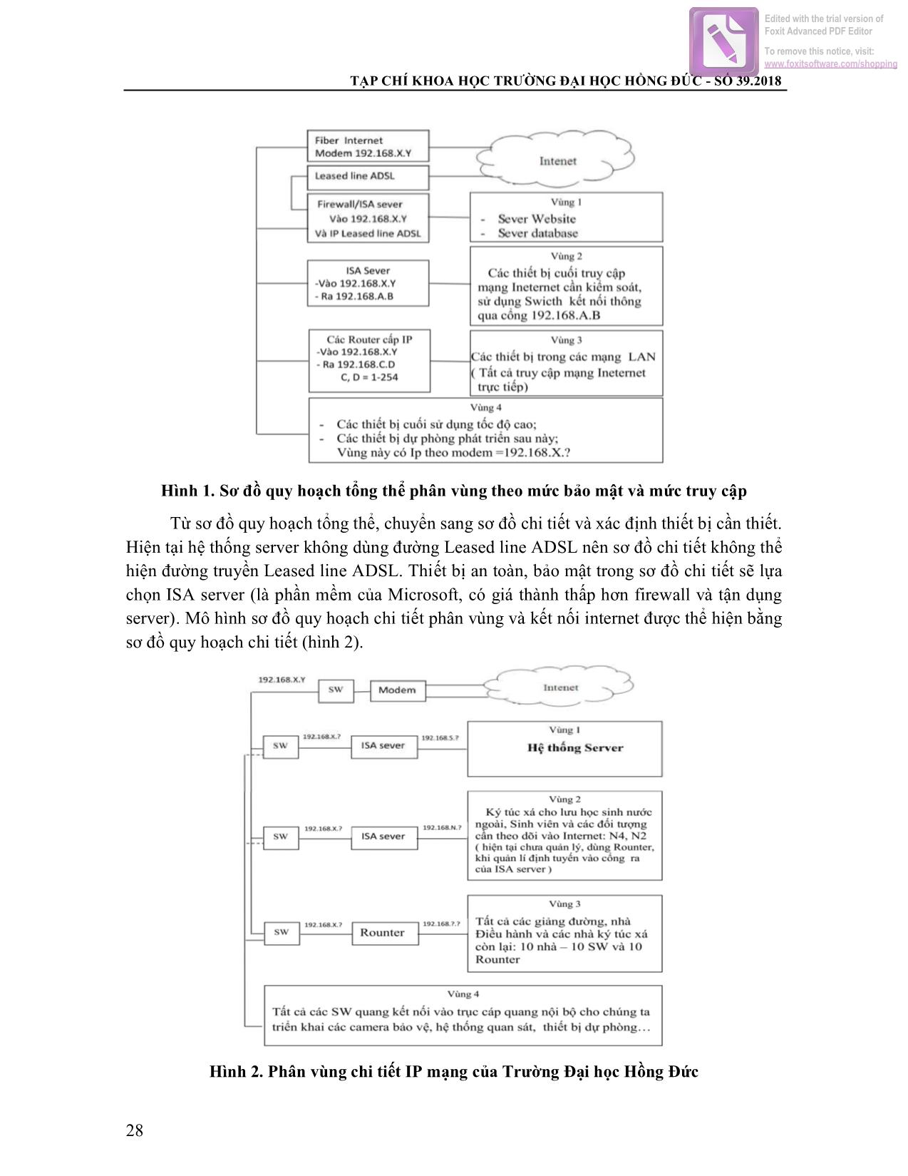 Mạng và quy hoạch mạng nội bộ trường đại học Hồng Đức trang 5