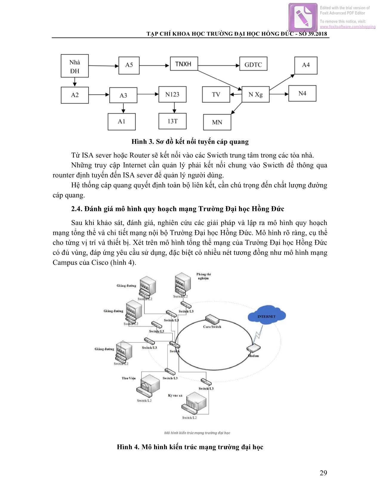 Mạng và quy hoạch mạng nội bộ trường đại học Hồng Đức trang 6