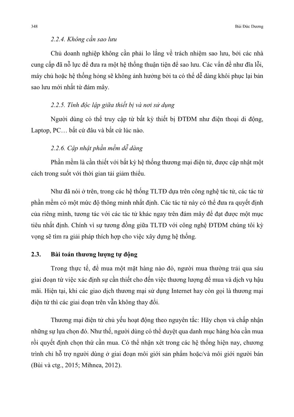 Một mô hình ứng dụng công nghệ điện toán đám mây trong bài toán thương lượng tự động sử dụng hệ đa tác tử trang 7