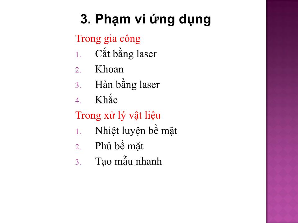 Bài giảng Gia công tia Laser trang 7