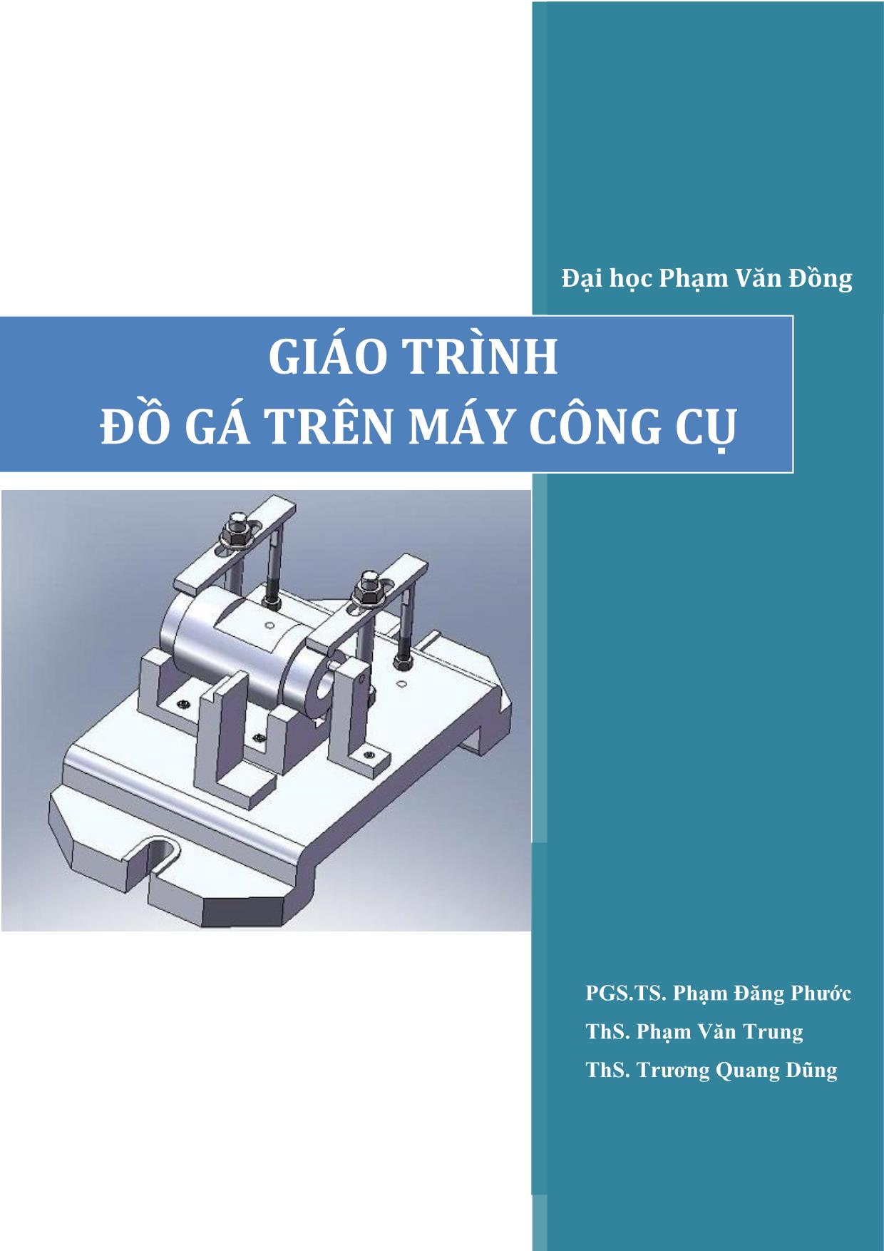 Giáo trình Đồ gá trên máy công cụ trang 1